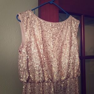 Gold Bridesmaid/Prom Dress